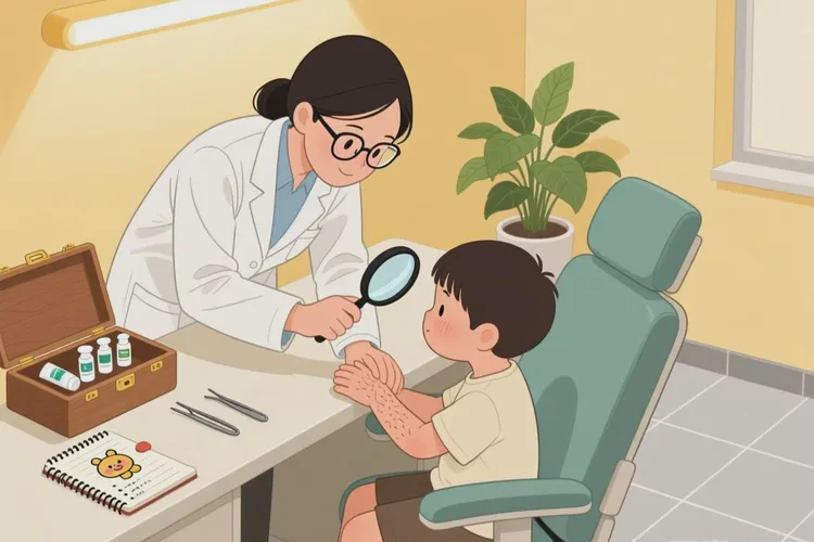 儿童手上容易长湿疹可以根治吗(图2)