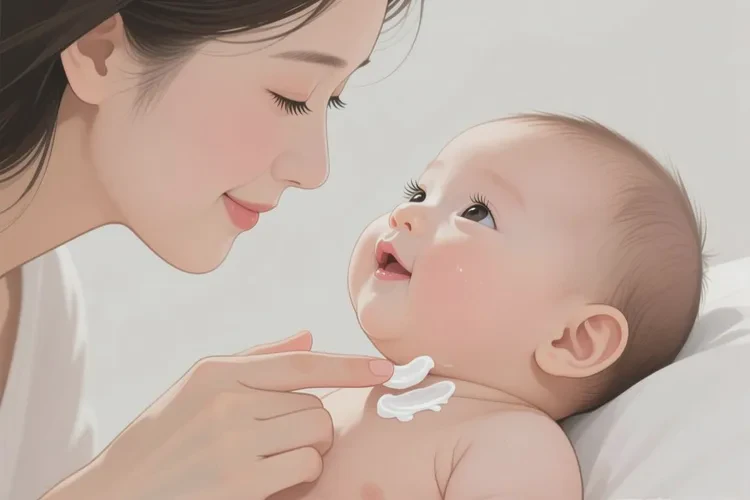 婴儿脖子上长湿疹可以根治吗(图2)