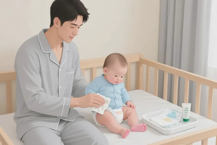 孩子屁股长湿疹可以根治吗(图2)