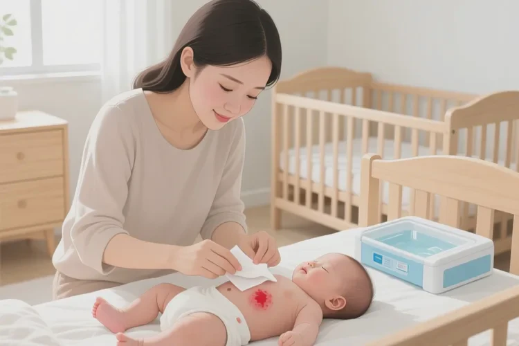 婴儿肚子上出湿疹可以根治吗(图1)