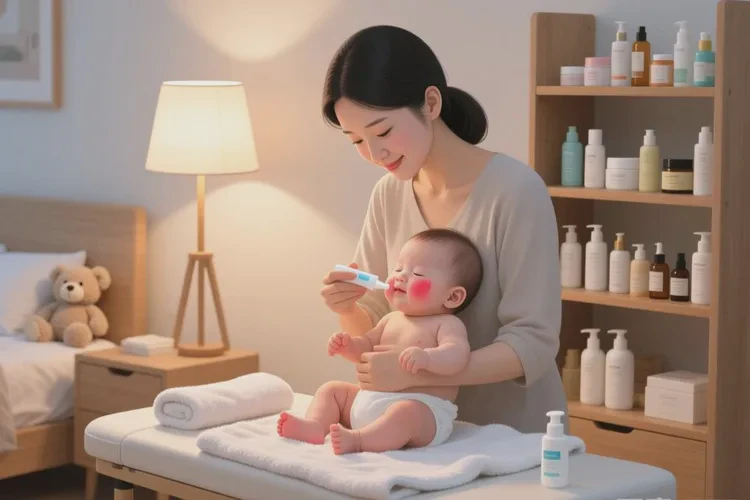 小孩脸上经常长湿疹可以根治吗(图1)