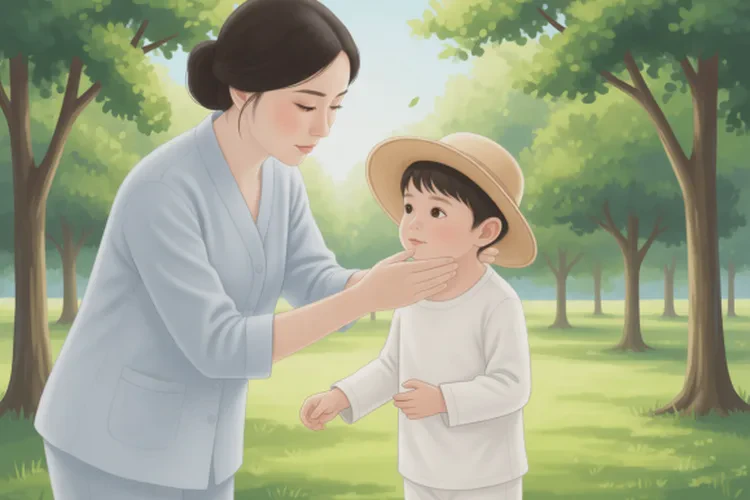 孩子脖子上容易起湿疹可以根治吗(图3)