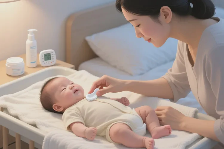 婴儿脖子上起湿疹可以根治吗(图1)