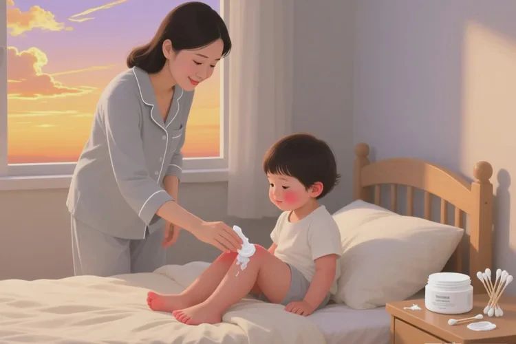 少儿小腿长湿疹可以根治吗(图1)