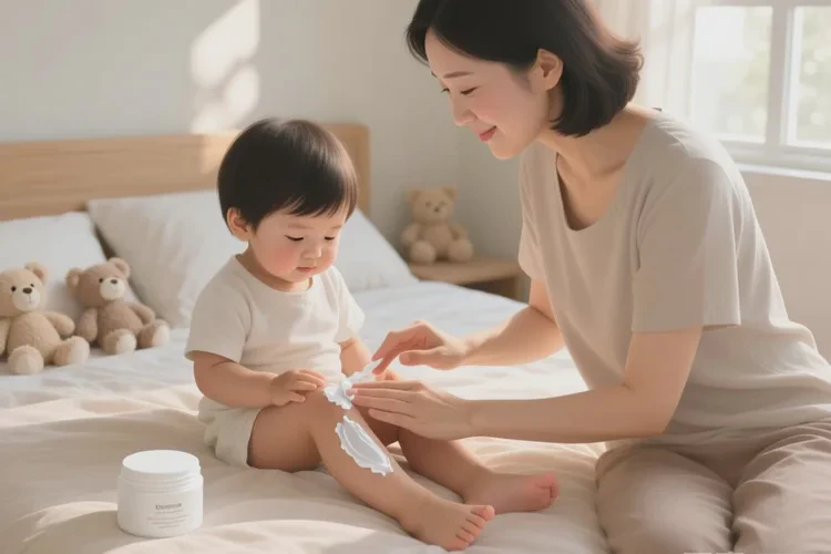 少儿大腿上长湿疹可以根治吗(图1)