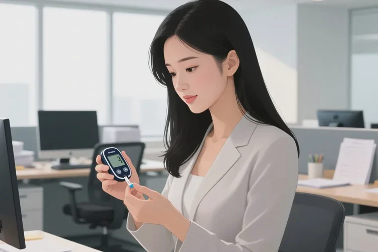 30岁餐后血糖12.8是怎么回事(图1)