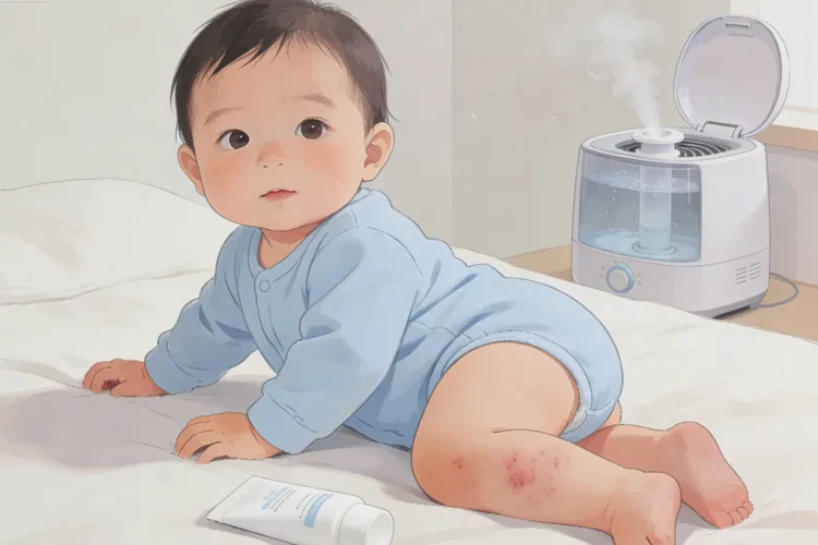 婴儿小腿长湿疹可以根治吗(图2)