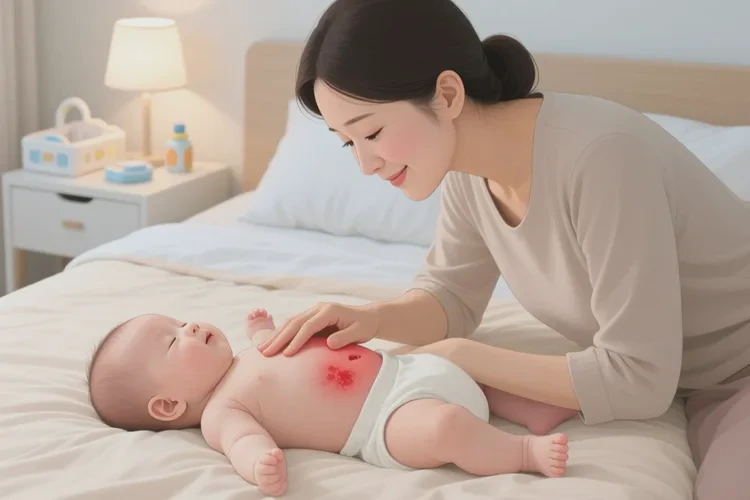 婴儿肚子上出湿疹可以根治吗(图3)