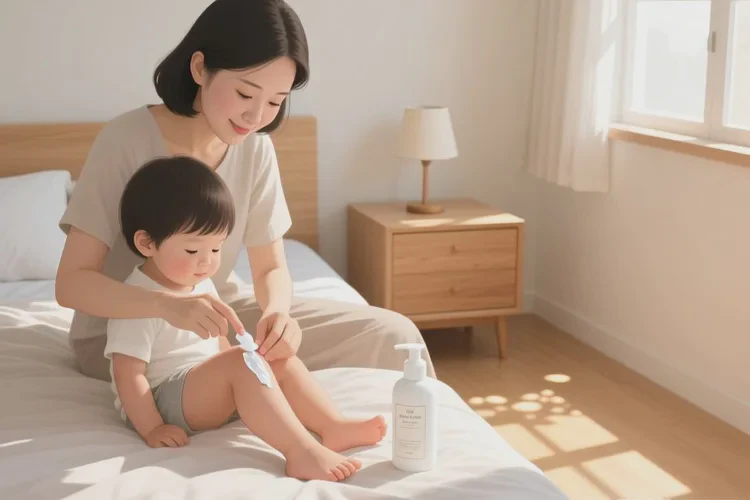 婴幼儿大腿上起湿疹可以根治吗(图1)