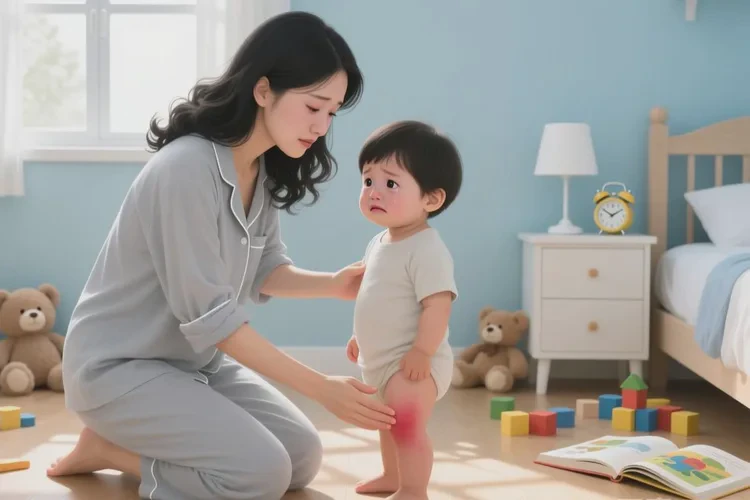 儿童大腿起湿疹可以根治吗(图1)