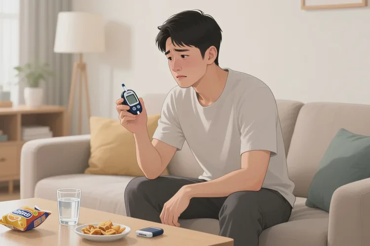 29岁晚上血糖12点7是怎么回事(图1)