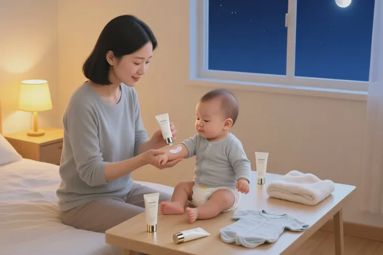 婴儿手臂有湿疹可以根治吗(图1)