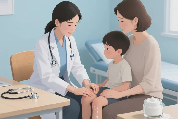 小孩大腿长湿疹可以根治吗(图4)