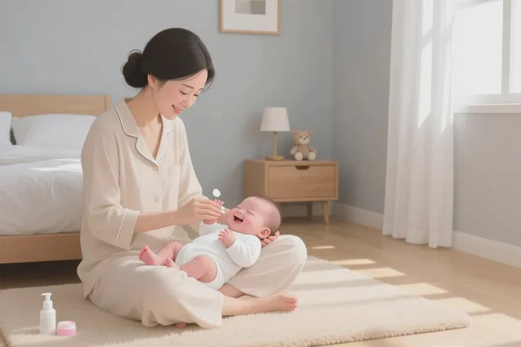 婴幼儿面部偶尔长湿疹可以根治吗(图1)