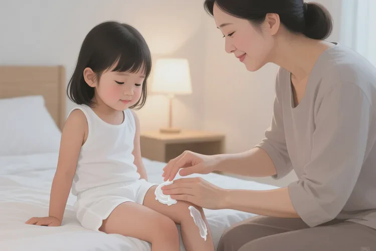 小孩大腿上容易长湿疹可以根治吗(图2)