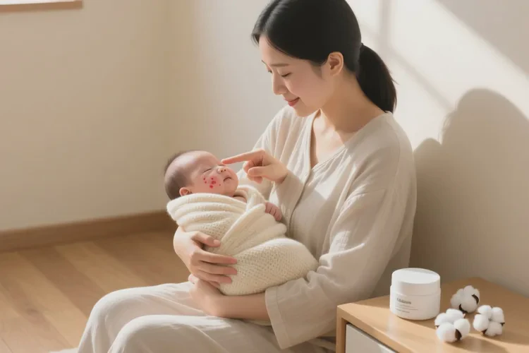 婴幼儿面部有湿疹可以根治吗(图1)