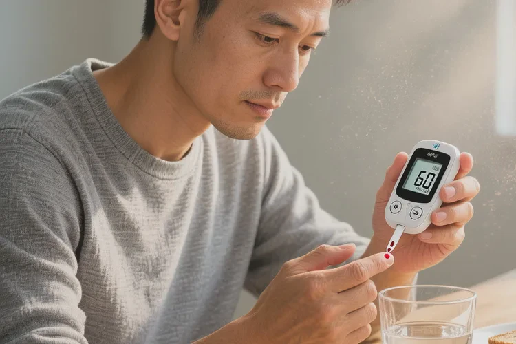 32岁早餐血糖6.0是怎么回事(图1)