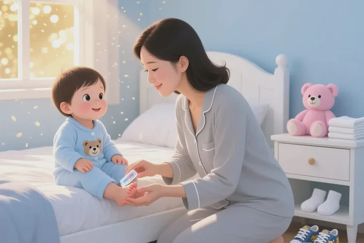 儿童脚上偶尔长湿疹可以根治吗(图1)