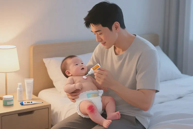 宝宝大腿上出湿疹可以根治吗(图3)