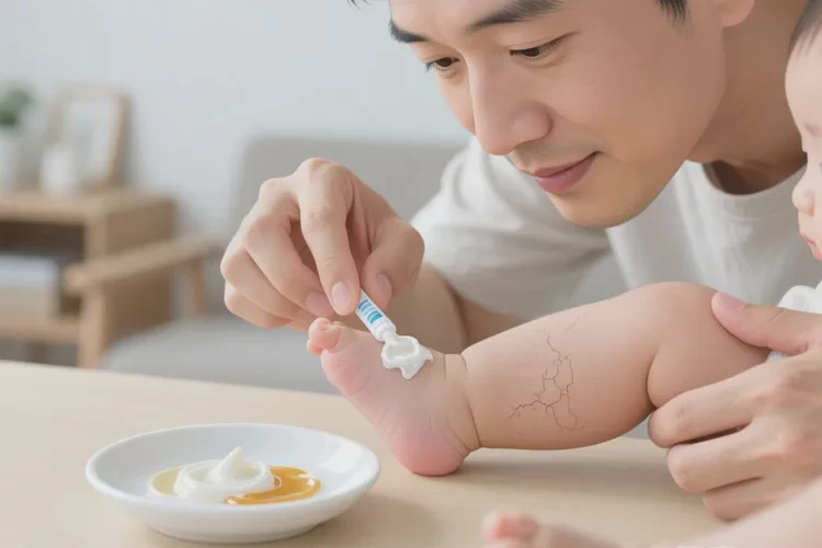 婴儿小腿有湿疹可以根治吗(图2)