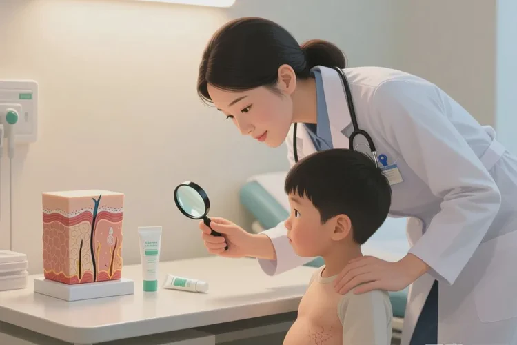 儿童肚子出现湿疹可以根治吗(图2)