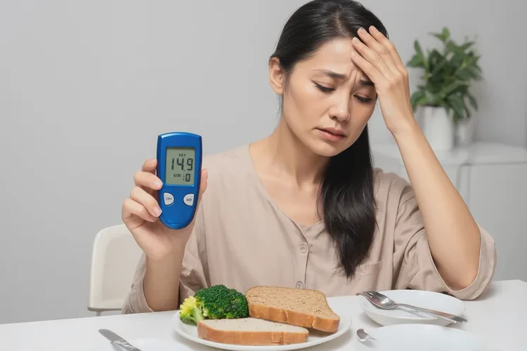 32岁晚餐血糖14.9是怎么回事(图1)