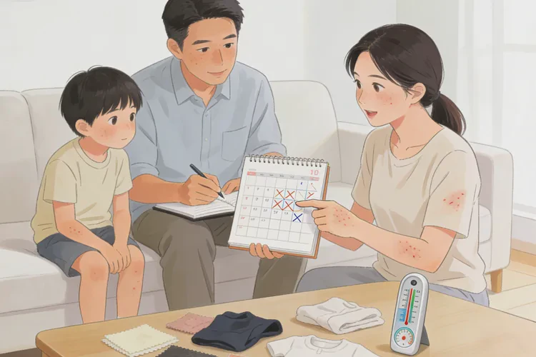 少儿脖子上容易起湿疹可以根治吗(图4)