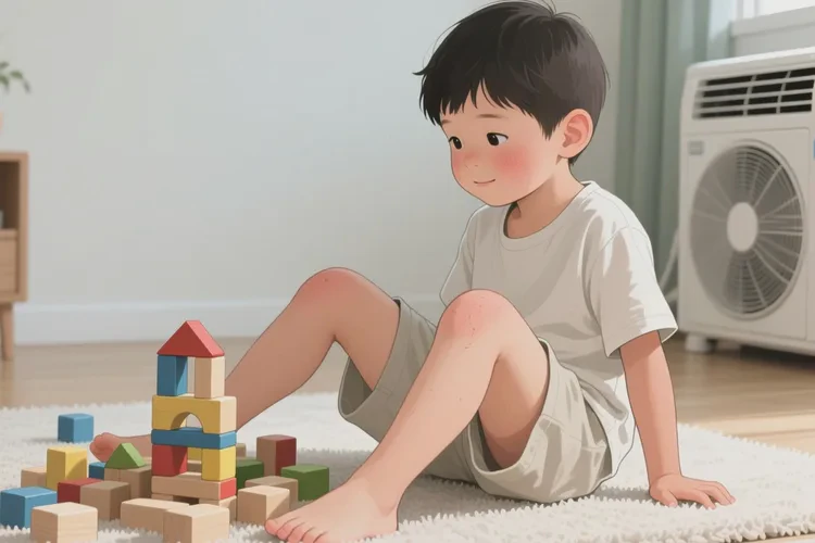 少儿大腿上容易长湿疹可以根治吗(图2)