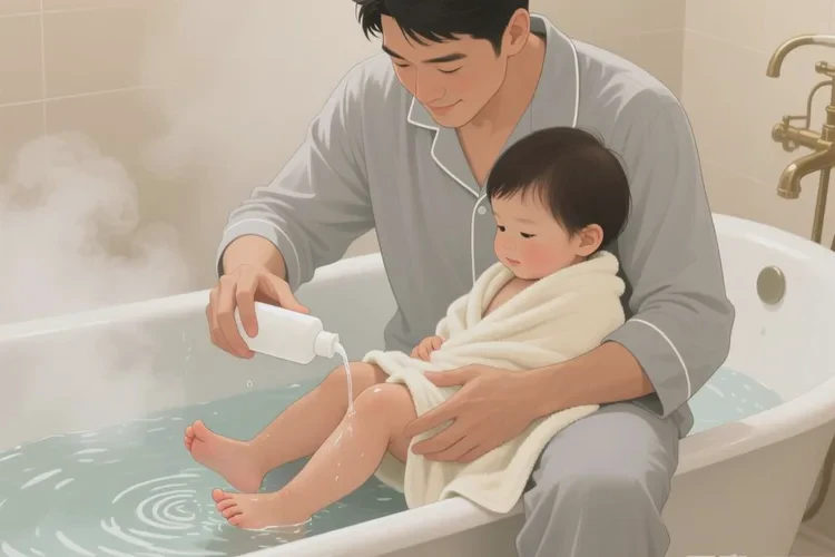 孩子大腿上偶尔起湿疹可以根治吗(图2)