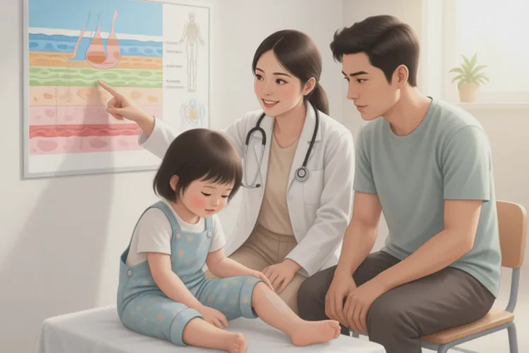 孩子小腿经常起湿疹可以根治吗(图2)