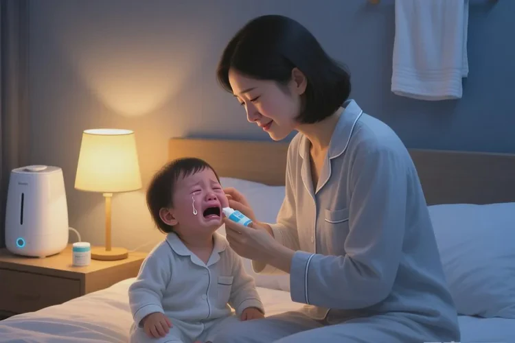 小孩脸上有湿疹可以根治吗(图1)