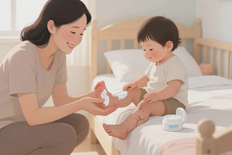 孩子脚上长湿疹可以根治吗(图1)