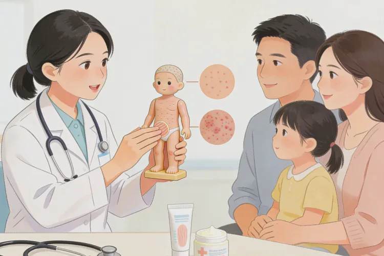 少儿屁股经常长湿疹可以根治吗(图2)