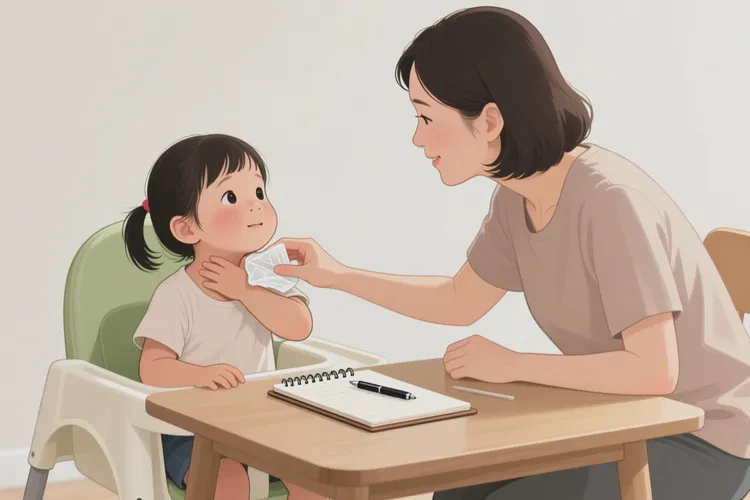 小孩脖子上容易长湿疹可以根治吗(图2)