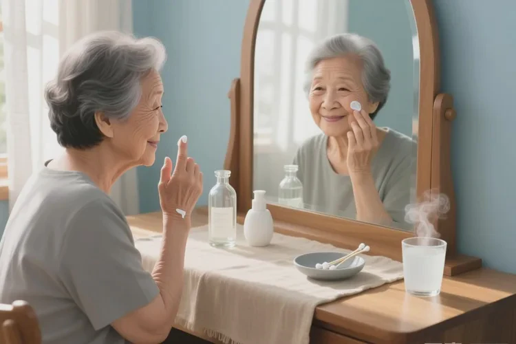 老人脸上经常长湿疹可以根治吗(图1)