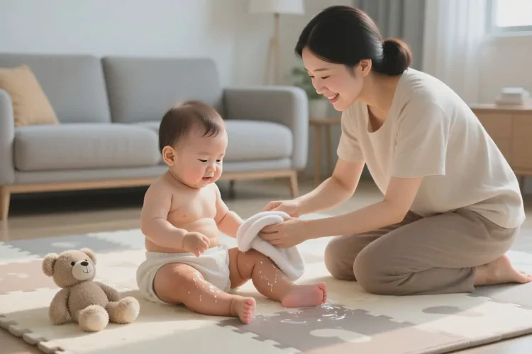 婴儿大腿上出湿疹可以根治吗(图2)