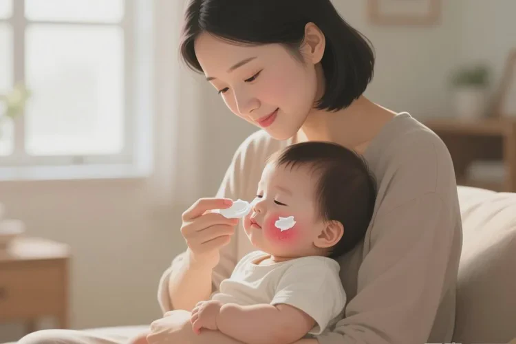 少儿脸上出现湿疹可以根治吗(图1)