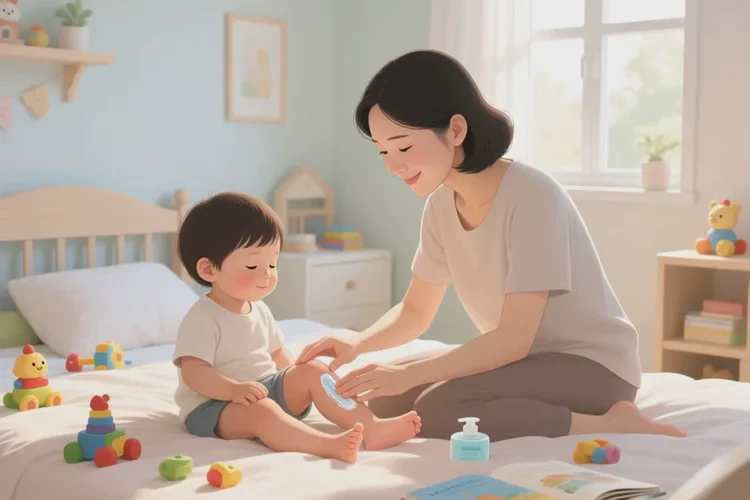 孩子小腿经常长湿疹可以根治吗(图1)