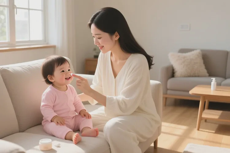 少儿脸上偶尔长湿疹可以根治吗(图1)