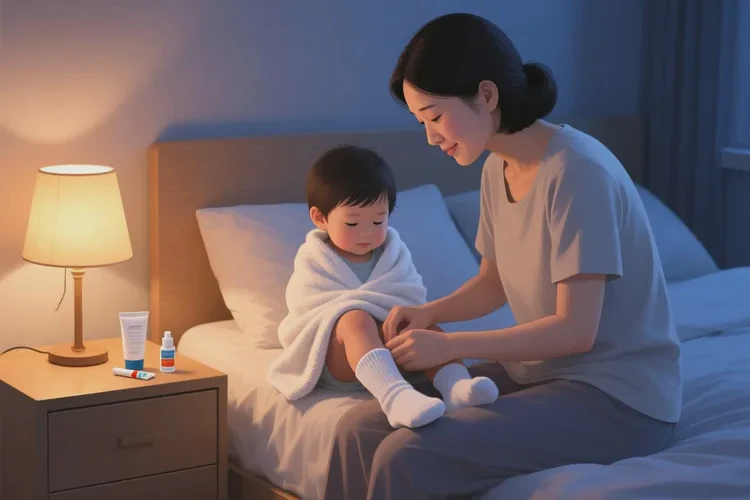 小孩小腿上经常长湿疹可以根治吗(图3)