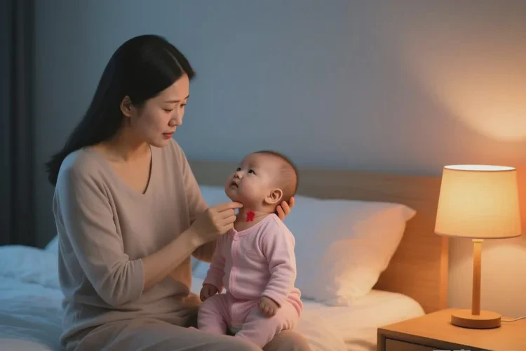 婴幼儿脖子上容易起湿疹可以根治吗(图1)