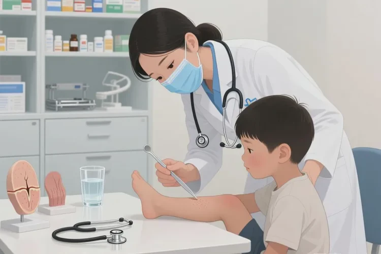 少儿小腿出现湿疹可以根治吗(图2)