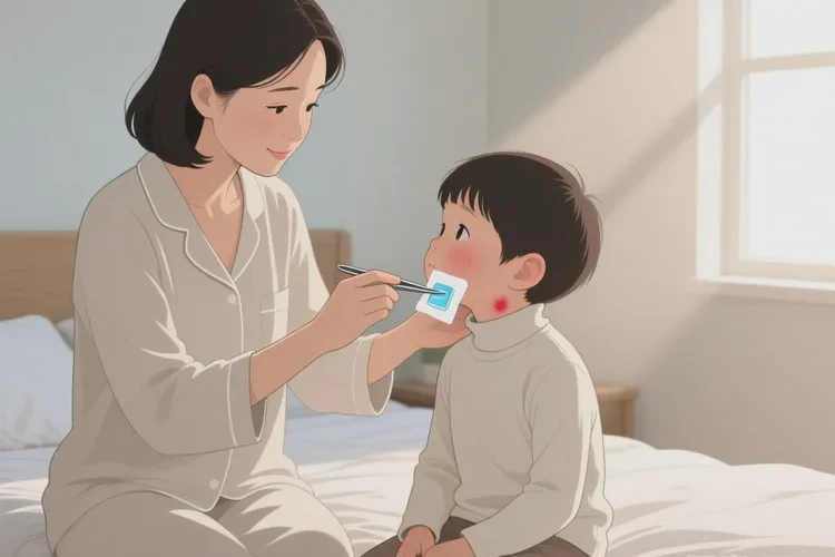 少儿脖子上长湿疹可以根治吗(图1)