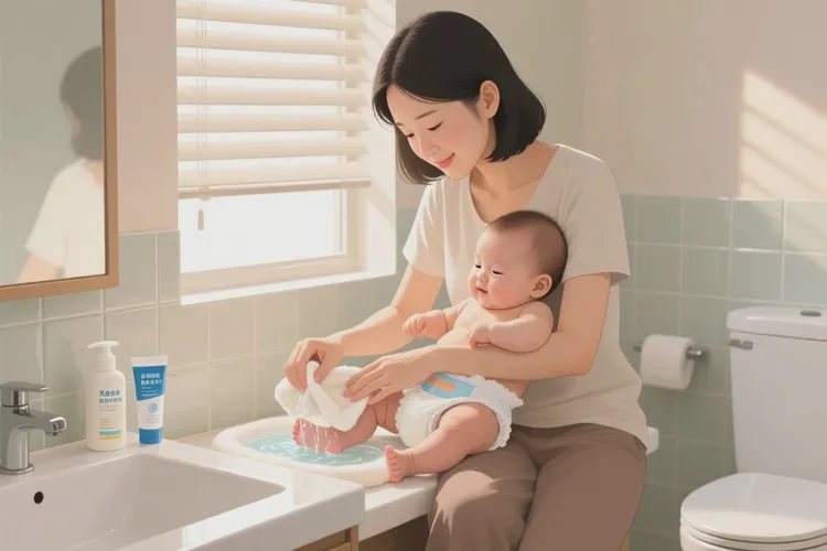 宝宝屁股上起湿疹可以根治吗(图1)