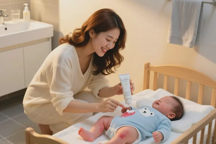 婴儿大腿上出现湿疹可以根治吗(图1)