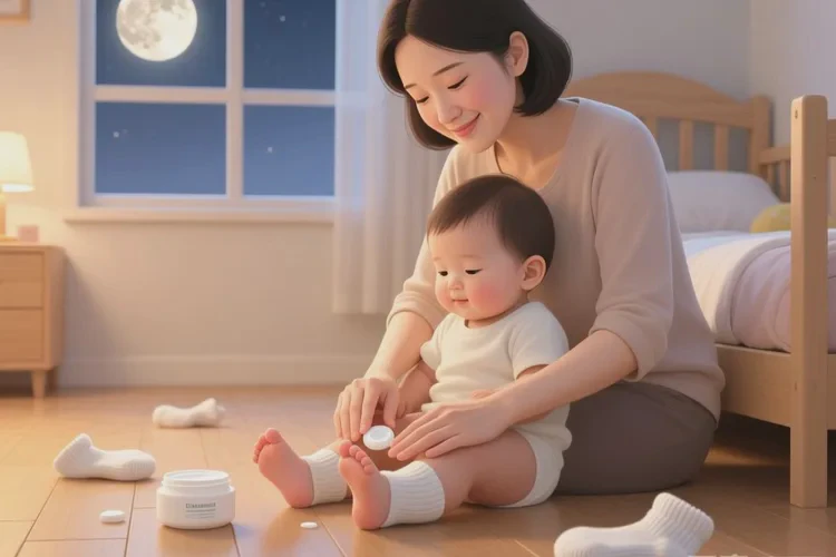 婴幼儿脚上偶尔起湿疹可以根治吗(图1)