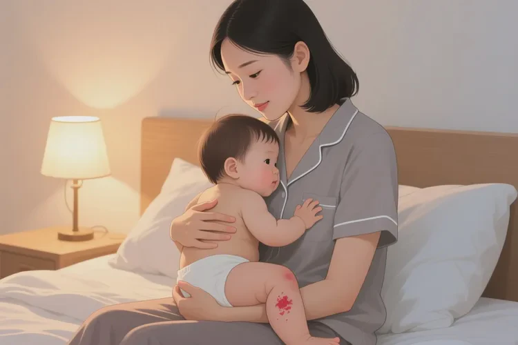 少儿大腿上经常起湿疹可以根治吗(图1)