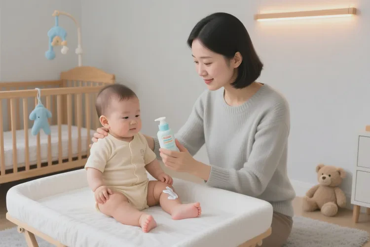 婴儿小腿上长湿疹可以根治吗(图1)