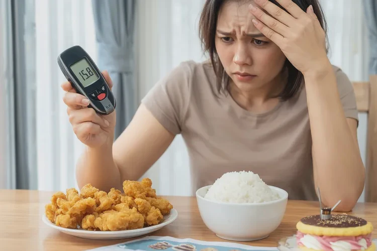 32岁晚餐血糖15点8是怎么回事(图1)