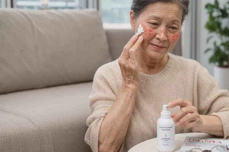 老人脸上有湿疹能够根治吗(图1)